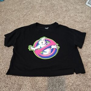 Old Navy Ghostbusters Crop Tee Kids XXL